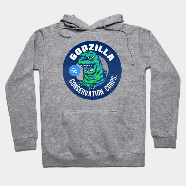 Godzilla Conservation Corps. Hoodie by GiMETZCO!